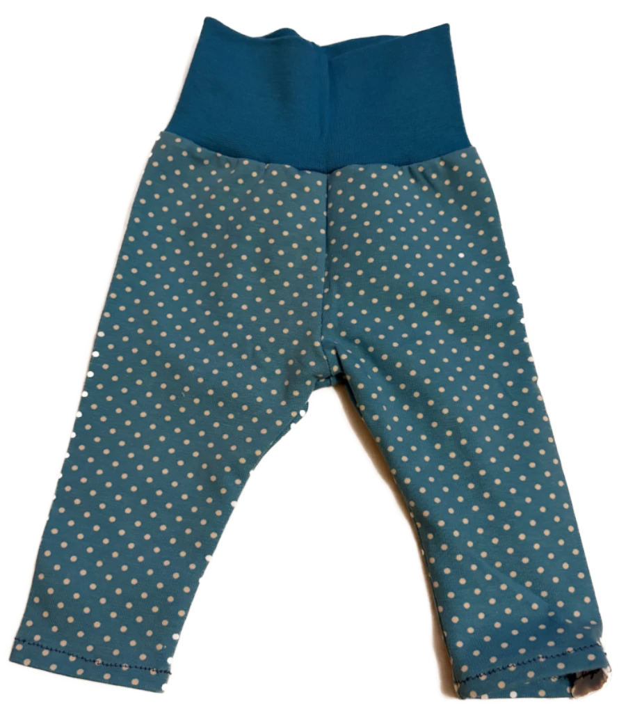 Leggings – Punkte Blau
