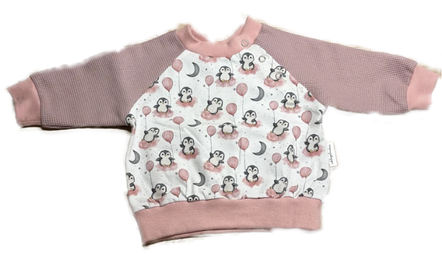 Pulli - Pinguin rosa