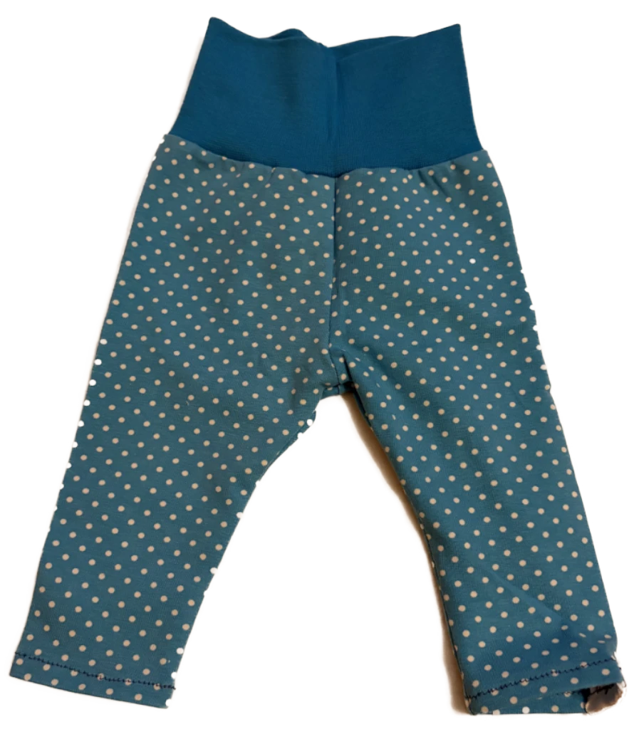 Leggings – Punkte Blau