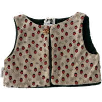 Bolero-Weste – Erdbeere